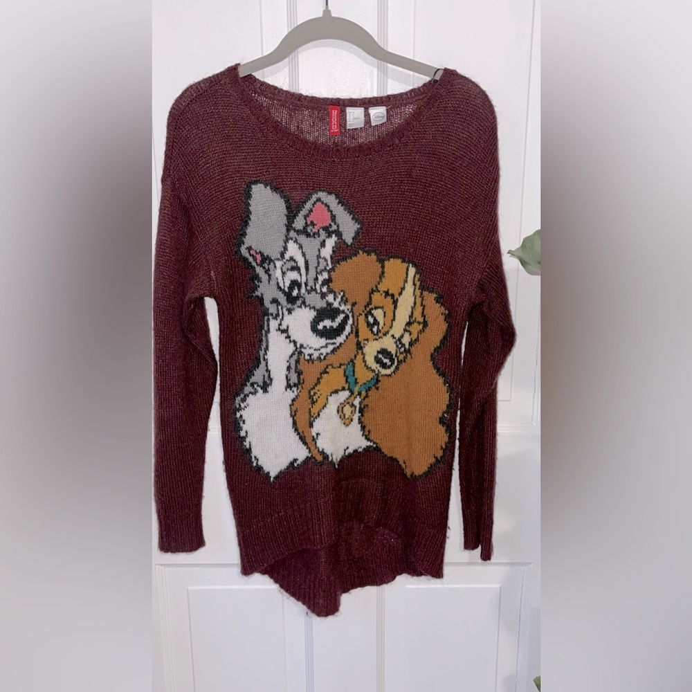 Disney Lady and The Tramp Sweater